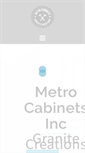 Mobile Screenshot of metrocabinets.com